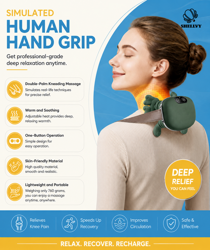 SHELLVY Neck And Shoulder Massager