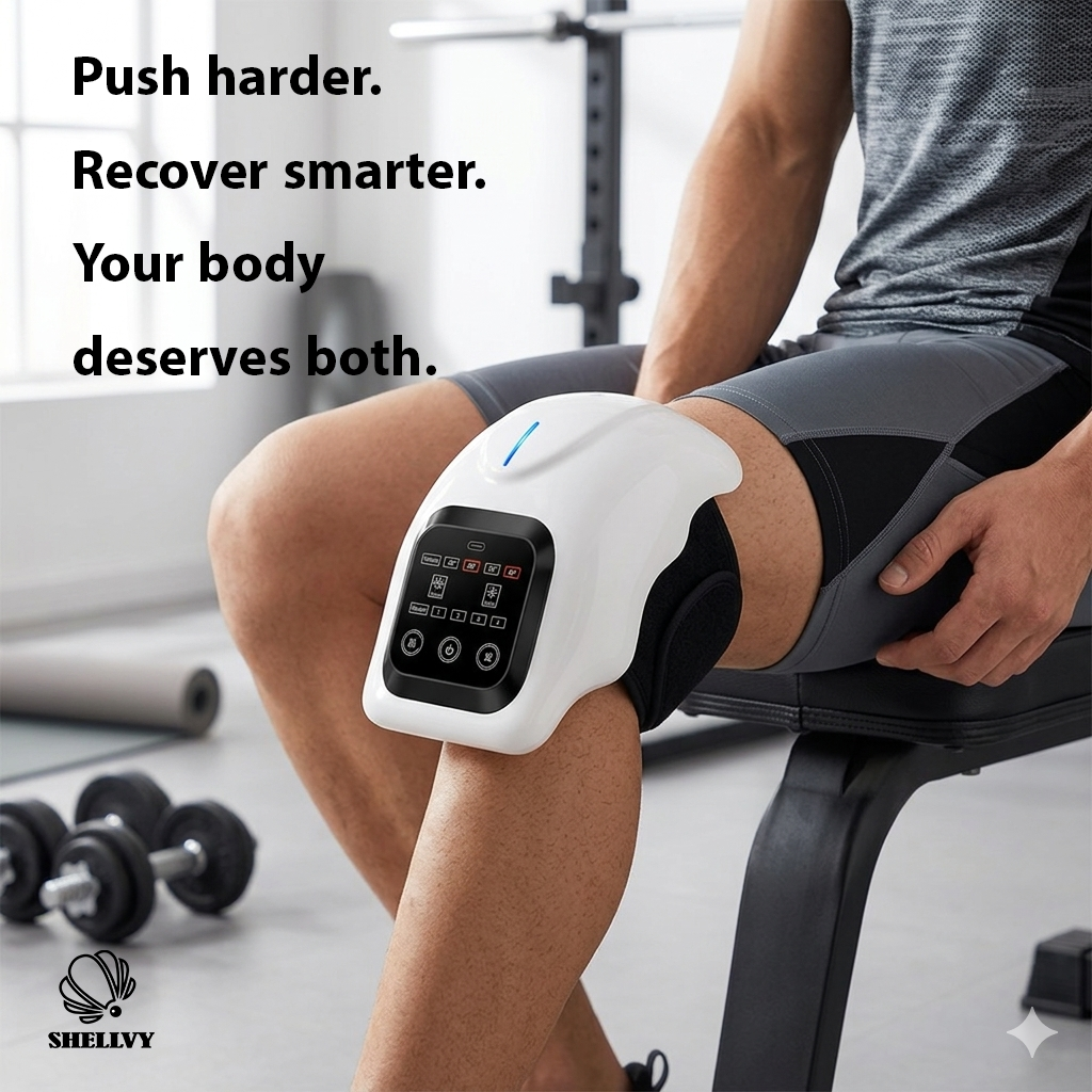 SHELLVY Smart Infrared Knee Massager.