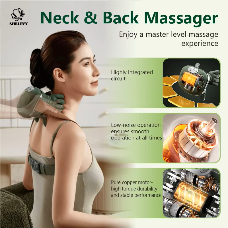 SHELLVY Neck And Shoulder Massager