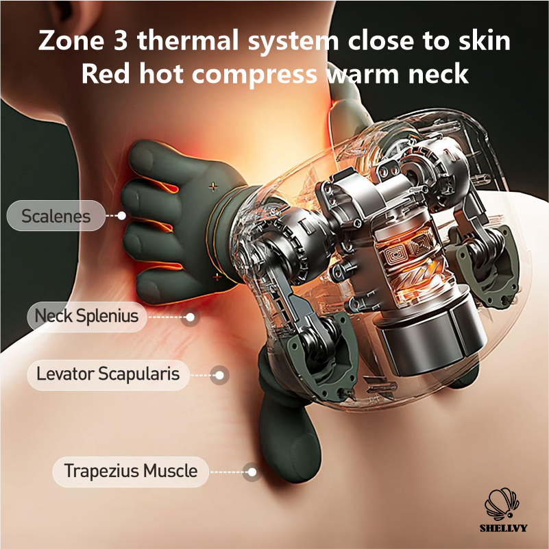 SHELLVY Neck And Shoulder Massager