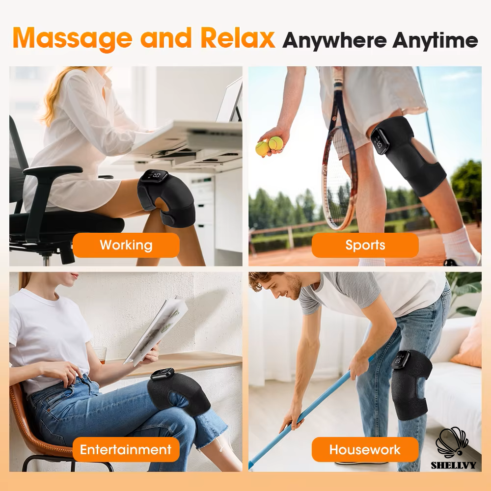SHELLVY Heated Knee Massager