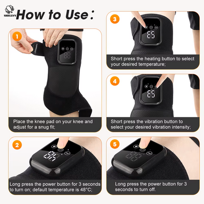 SHELLVY Heated Knee Massager