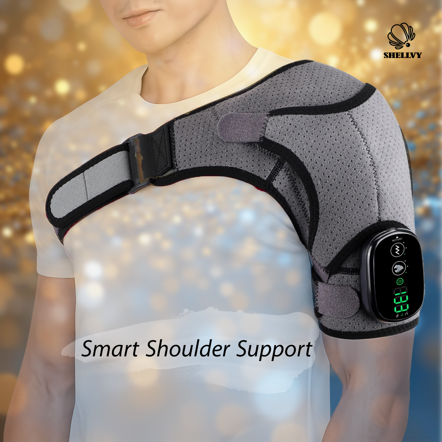 SHELLVY shoulder, Knee and elbow massager.