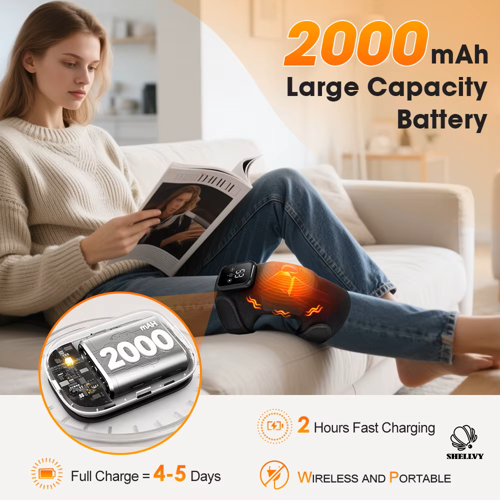 SHELLVY Heated Knee Massager