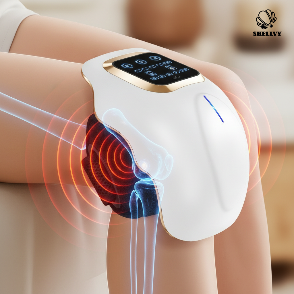 SHELLVY Smart Infrared Knee Massager.