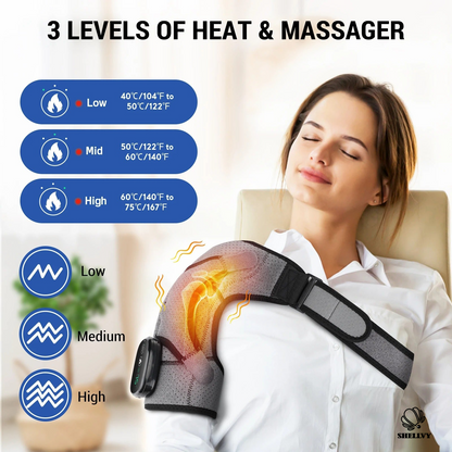 SHELLVY shoulder, Knee and elbow massager.